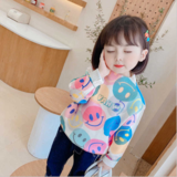 Printed offset watermark children's sweater Korean children's sweater printed top